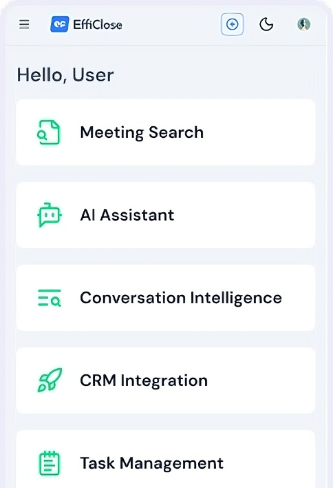 Meeting transcription interface