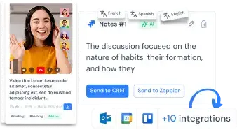 Works as a Chrome Extension for Any Meeting