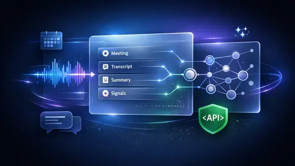 REST API for Meeting Notes: Integrating Transcription Data into Custom Workflows